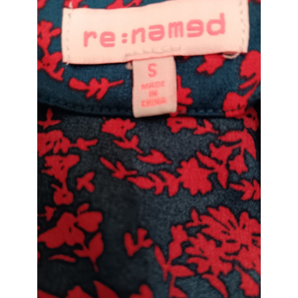 re:named Blue Aden Navy & Red Floral Slip Dress with Adjustable Straps - Picture 15 of 15